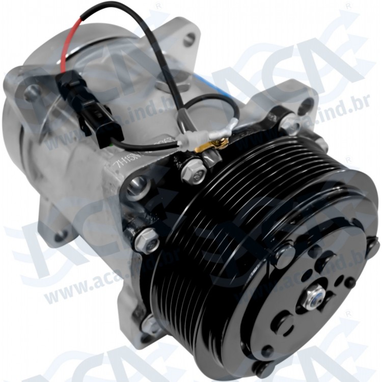 COMPR QUE QP7H15 8PK 12V 8 OR SAIDA FLEX ORIG COMPRESSOR POWER DE