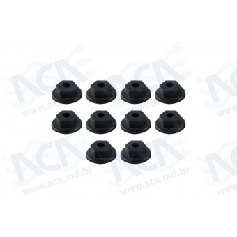 PORCA PLASTICA ENCH PARALAMA LINHA  GM CORSA / MONTANA