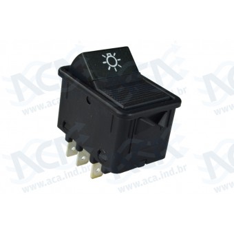 INTERRUPTOR GERAL DAS LUZES 24V 8 TER MBZ CAMINHAO/ONIBUS/MARCOPOLO/VOLARE 2003/2014 KOSTAL 3833113
