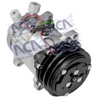 COMPR DENSO SD7H15 132MM 12V 2V C/A DUPLO UNIV 8 OREL SAIDA P/CIMA