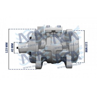 COMPR MOD DENSO 10P15 2140 8 ORELHA COMUNIZADO S/EMBR