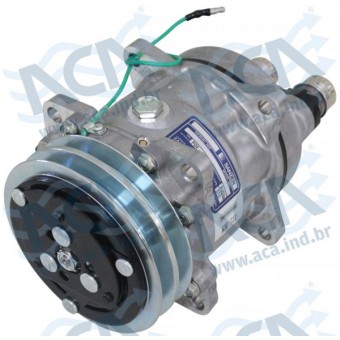 COMPR SANDEN SD5L09 C/A DUPLO 24V 8 OR SAIDA FLEX R404a