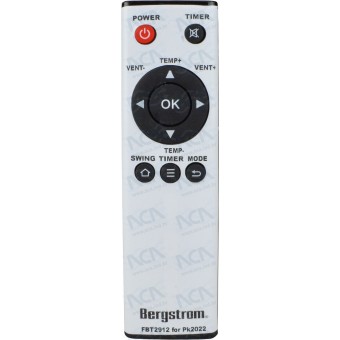 CONTROLE REMOTO BERGSTROM - PK2022 FBT2912 MOD NOVO