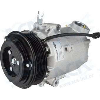 COMPR MARELLI 6ZCVC13 110MM 12V 6PK 3 PARAF PASSANTE VW FOX /GOL GV/ GVI/ POLO 8FK351339681