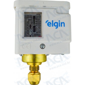 PRESSOSTATO P/ LINHA DE BAIXA ELGIN 110/220V IP44 45PEBRA00000