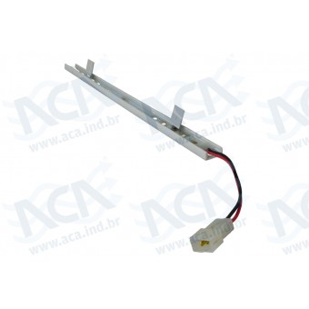 REGUA DE LED UVC 28V VDN 310MM 10 LEDS UVC + LEDEADOR DE TENSÃO 16W ACA - C/HORIMETRO