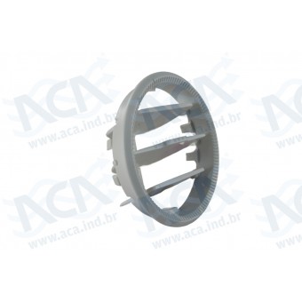 DIFUSOR DE AR REDONDO GR BRANCO ACA KT 2800 95/85MM (AR ELETRICO)