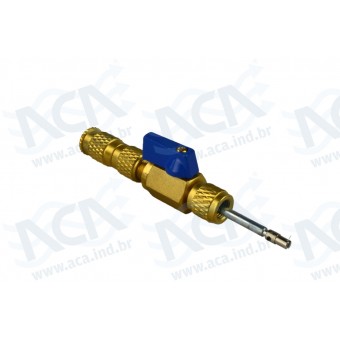 SACA E INST VENTIL DE ALTA/BAIXA SCHRADER R134 ACA TOOLS - JG