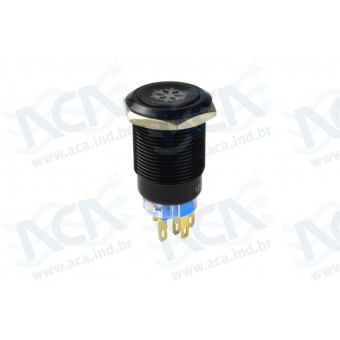 TECLA AC RED 12V TOUCH S/CHIC (LED VERDE)