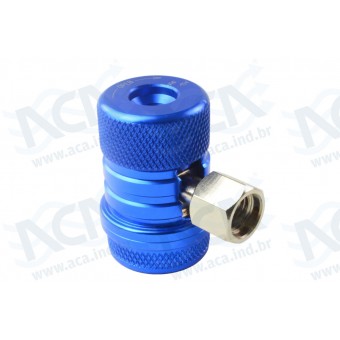 MANIFOLD BAIXA PRESSAO ENGATE RAPIDO R1234YF MAQ RECICLADORA ACAZE