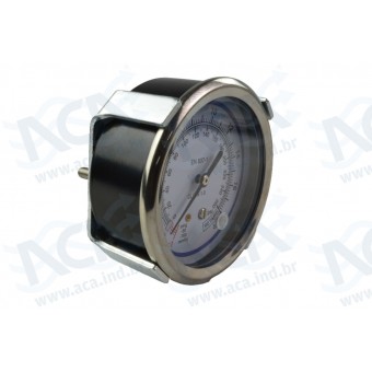 MANOMETRO BAIXA PRESSAO GAUGE MAQ RECICLADORA ACAZE
