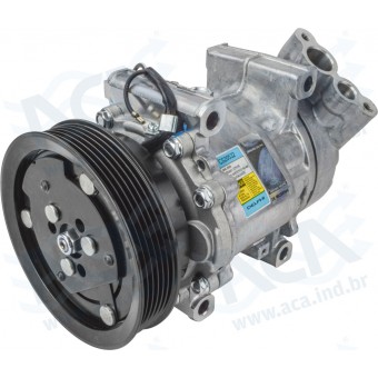 COMPR DELPHI SD7V16 125MM 12V 6PK  4 PARAF PASSANTE RENAULT CLIO 05>  KANGOO 06> CS20532
