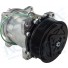 COMPR ACA SL7H15 119MM 8PK 12V 8 ORELHAS UNIV SAIDA TRAS CURTA - Imagem: 1