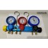 MANGUEIRA P/MANOMETRO 3 MANIFOLD R134 VR/AZ/AM 2,0M 600>3000PSI ACA TOOLS - Imagem: 1