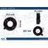 BOBINA ACA DENSO SCROLL PALIO FIRE/ UNO FIRE 12V  GR 87X59,8X25 - Imagem: 8