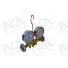 MANOMETRO GAS R-134A LATAO ACA TOOLS C/VISOR IMP MANGUEIRA DE 1.80 - Imagem: 9