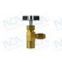 ADAPT P/BUTIJAO DE GAS R134 1/2 ACM EX 1/4 C/ VALV DE FECHAMENTO - Imagem: 6