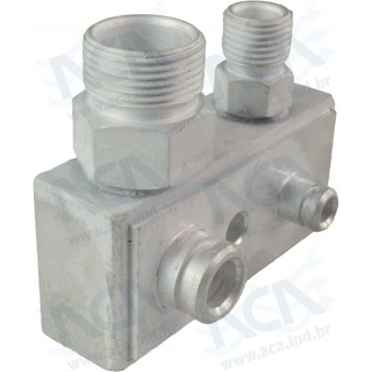 FLANGE #10/#06 EVAPORADOR FRONTAL PSA - K0