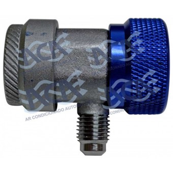 MANIFOLD BAIXA P/GAS R134 SAIDA HORIZ MASTERCOOL