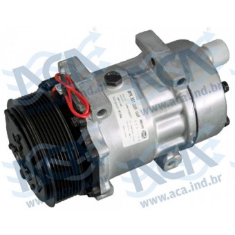 COMPR MARELLI SE7H15 119MM 12V 8PK 4 PARAF PASSANTE UNIV SAIDA TRAS ALTA CPMM7028UV