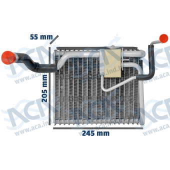 EVAP FIAT UNO FIRE R134 C/VALV BLOCO DENSO