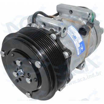 COMPR QUE QP7H15 VOLVO ESCAV 8PK 24V 132MM CONEC 2 VIAS