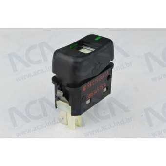 INTERRUPTOR DE TECLA 1 POSICAO 24V 5 TER MBZ CAMINHAO/ONIBUS 1988/2012 KOSTAL 3931019