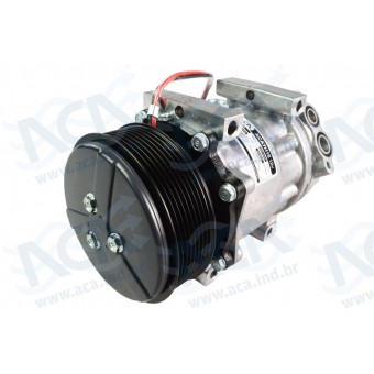 COMPR ACA SL7H15 124MM 8PK 12V JCB 535/ 540/ 214/ 2CX/ 3CX/ 4CX