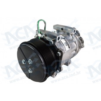 COMPR ACA SL7H15 124MM 8PK 24V JCB 422X