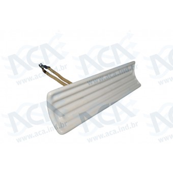 RESISTENCIA CERAMICA C-C 245X60MM ROSA 650W 230V (VACCUM FORM)