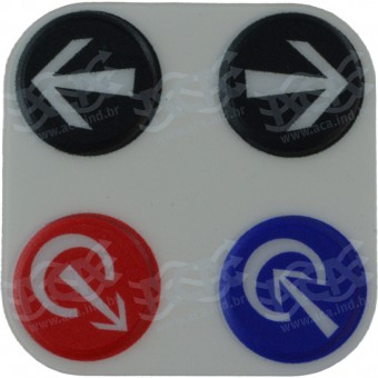 ADESIVO MAQUINA RECICLADORA ONLY BUTTONS OKSYS