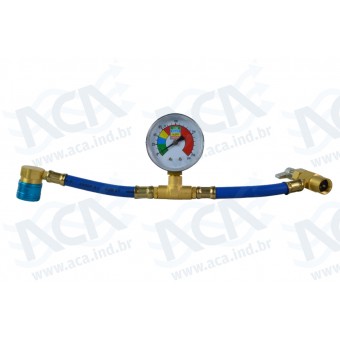 FERRAMENTA DE ENCHIMENTO C/VALV C/MANOMETRO R134A