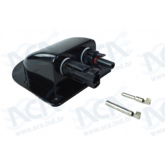 CAPA DE ACAB DE TETO P/ PASSAGEM DE FIO PLACA SOLAR - RV/BUS SELADO