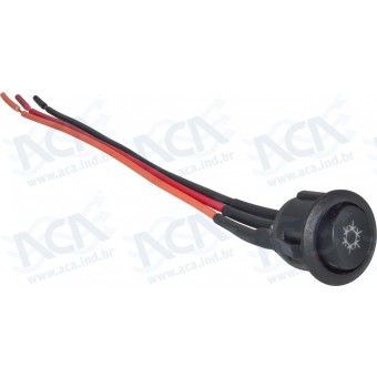 TECLA AC RED C/CHIC 12V