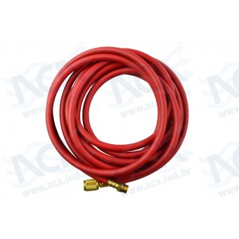 MANGUEIRA ALTA PRESSAO GAS INTERNO L=5000MM MAQ RECICLADORA ACAZE