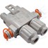 CONECTOR MACHO FIOS DA BATERIA EQ ELETRICO ACA PC2200/2300 SELADO - Imagem: 2