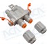 CONECTOR MACHO FIOS DA BATERIA EQ ELETRICO ACA PC2200/2300 SELADO - Imagem: 3