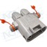 CONECTOR FEMEA FIOS DA BATERIA EQ ELETRICO ACA PC2200/2300 SELADO - Imagem: 1
