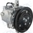 COMPR MOD DENSO SV06E 118MM 1A 12V CAT MINI ESCAV 303.5C, 303.5D, 303.5E, 303C CR, 304C CR, 304D CR, - Imagem: 1