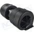MOTOR 2 EIXO 3V 24V 140MM SPAL 009-B40VLL-22-24V SPHEROS - Imagem: 2