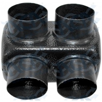 BOCAL DISTR DIFUSOR 50MM FRONTAL 4 SAIDAS
