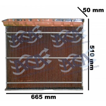 COLMEIA FORD F 1000 / 4000  MWM 72 A 91 665X510X50