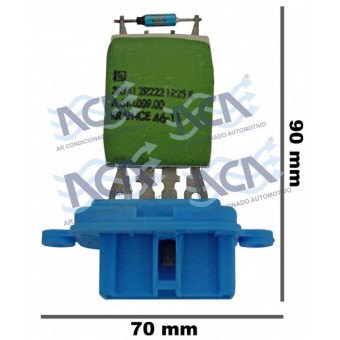 RESISTENCIA FIAT PALIO/UNO/DOB/GOL/MBZ 1620 12V 4V AZ