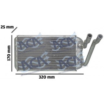 RADIADOR AQ FORD FUSION 2.5 2010/2011