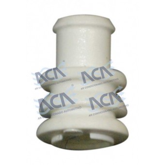 SELO SILICONE  P/FIO DIAM 5MM BRANCO