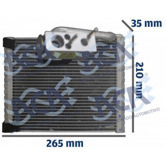 EVAP FIAT ARGO/CRONOS/GRAN SIENA/MOBI/PALIO/UNO C/VALV  C/TUBO DENSO