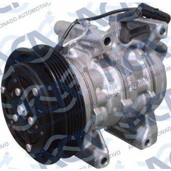 COMPR DENSO 10SE13C 5PK 4 PARAF PASSANTE HONDA FIT 1.4/1.5/CITY 1.5 2014/2019  BC447140-4800RC