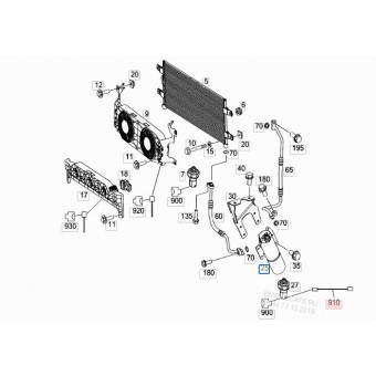 COND MBZ ACTROS MP4 / ANTOS / AROCS