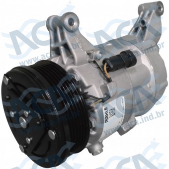 COMPR MAHLE 6ZCVC13 105MM 12V 6PK 2 PARAF PASSANTE 2 OREL FIAT PALIO/DOBLO/PUNTO ETORQ 2012> ACP 214