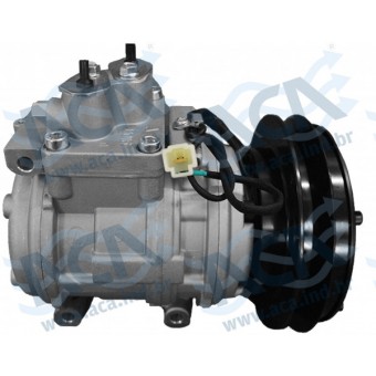 COMPR MOD DENSO 10PA15 KOMATSU PC400 POLIA B 24V
